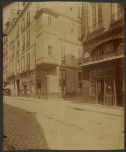 Tourelle rue Saint Paul, angeblich das Arbeitszimmer von Botal, Arzt von Heinrich III von Eugène Atget