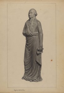 Gusseisenfigur von Eugene Barrell