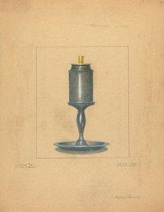 Zinnlampe von Eugene Barrell