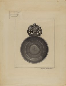 Zinnschüssel von Eugene Barrell