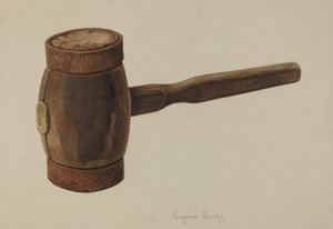 Kreidemallet von Eugene Bartz