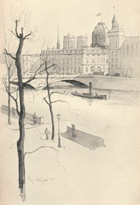 Die Pont au Change, 1915 von Eugene Bejot