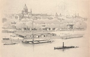 Der Quai St. Bernard, 1915