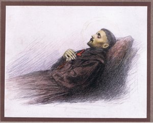 St. Franziskus auf seinem Sterbebett