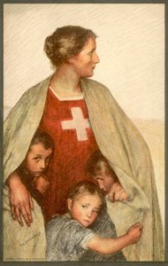 Schweizerisches Rotes Kreuz von Eugene Burnand