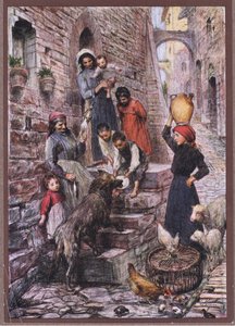 Der Wolf von Gubbio nach seiner Bekehrung