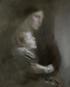 Mutterschaft (Leiden) von Eugène Carrière