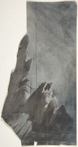 Entwurf für ein Bühnenbild von Eugene Ciceri