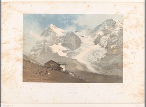 Blick auf die Wengernalp