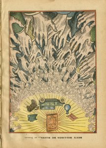 Illustration von Eugene Damblans (1865-1945) in Le Pelerin, 28/09/30 - Zwei Millionen Hände - Presse/Medien, Automobil, Religion Glaube, Pelerin (Almanach), Katholizismus - Haupt