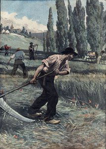 Illustration von Damblans in „Le Pelerin“ vom 5. Juni von Eugene Damblans