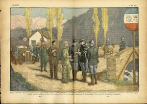 Illustration von Eugene Damblans (1865-1945) in Le Pelerin von Eugene Damblans