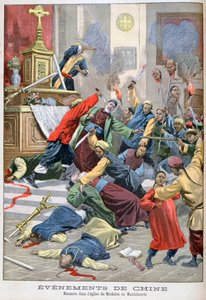 Massaker in der Kirche von Moukden, Mandschurei, China, 1900