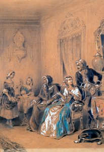 Innenszene, ca. 1815-1865