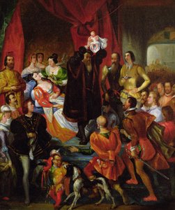Die Geburt von Henri IV, ca. 1827