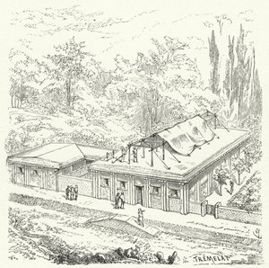 Alte assyrische Behausungen von Eugene Emmanuel after Viollet le Duc