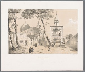 Vank-Kathedrale von Isfahan von Eugene Flandin