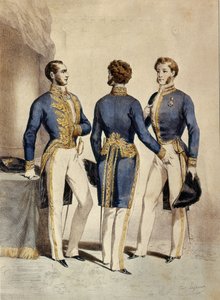 Staatsrat, Uniformen des Vizepräsidenten, Beraters und des Antragsmeisters, 1853 von Eugene Joseph Lejeune