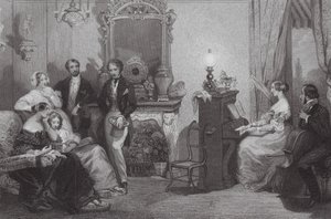 Ein Familienkonzert von Eugene Louis (after) Lami