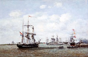 Antwerpen, Der Hafen von Eugene Louis Boudin