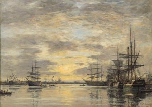 Das Becken der Eure in Havre