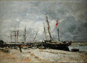 Le Crotay von Eugene Louis Boudin