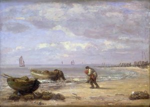 Ebbe bei Honfleur