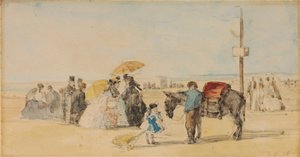 Am Strand, 1866