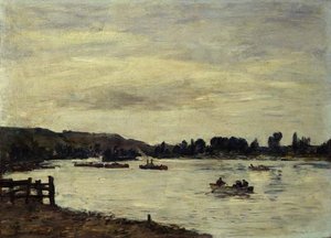Die Seine bei Rouen