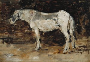 Weißes Pferd, um 1885-90