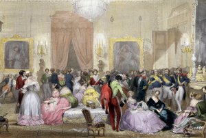 Abend im Haus der Herzöge von Orleans von Eugene Louis Lami