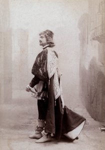 Französischer Komiker Dauvillier, ca. 1900, Foto von Eugene Pirou von Eugene Pirou