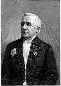 Porträt von Baron Felix Hippolyte Larrey (1808-1895), französischer Chirurg, Mitglied der Akademie der Wissenschaften und der Akademie der Medizin