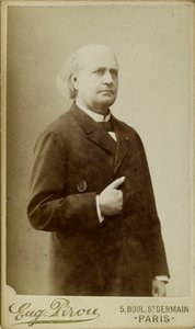 Porträt von Leconte de Lisle 1818-1894, ca. 1870