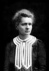 Französische Physikerin Marie Curie (1867-1934) Nobelpreis für Physik 1903, Nobelpreis für Chemie 1911, Foto von Eugene Pirou von Eugene Pirou