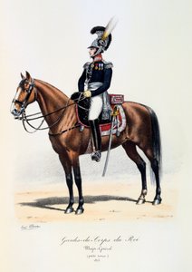 Gardes-du-Corps de Roi, Major-Général petite tenue, 1815 von Eugene Titeux