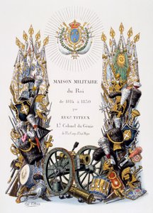 Haupttitelblatt, 1814-1830 von Eugene Titeux