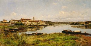 Ansicht von Sesto Circalende, ca. 1885