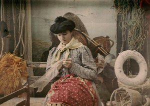 Porträt von Celestina Interguglielmi von Eugenio Interguglielmi