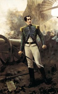 Porträt von Pedro Velarde y San Juan (1779-1808), spanischer Militär von Eugenio Oliva y Rodrigo