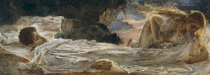 Christus und Maria Magdalena von Eugenio Prati