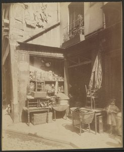 Trödler, eine Ecke der Rue Beaubourg, 8. (4)
