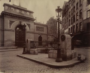 Brunnen der École Polytechnique, 1902 von Eugène Atget