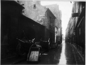 La rue de Bievre - Fotografie von Eugene Atget von Eugène Atget
