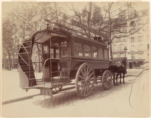 Omnibus von Eugène Atget