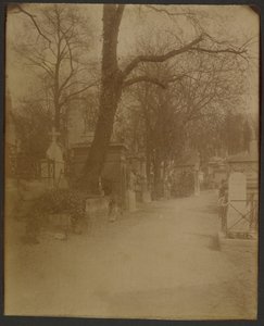 Père Lachaise von Eugène Atget