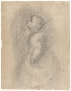 Baby, von der Seite gesehen von Eugène Carrière