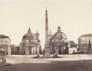 Piazza del Popolo von Eugène Constant