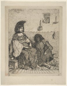 Eine jüdische Braut in Tanger, 1833