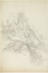 Allegorische oder mythologische Szene von Eugène Delacroix
